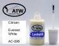 Preview: Citroen, Everest White, AC-098: 20ml Lackstift, von ATW Autoteile West.